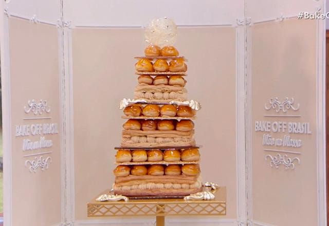 Aprenda a fazer o Bolo Arquitetura de Choux